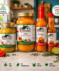Special combo meat seasoning with free Hot sauce
